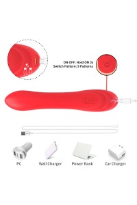 Vibratore Stimolatore Punto G e Clitoride Armony - foto 8 di 9
