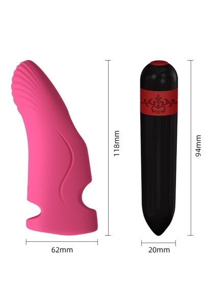 Vibratore a Dito Fucsia ARMONY - foto 1 di 4