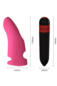 Vibratore a Dito Fucsia ARMONY - foto 1 di 4