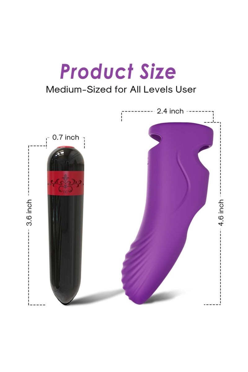 Vibratore a dito Armony Aurora Viola - foto 1 di 4
