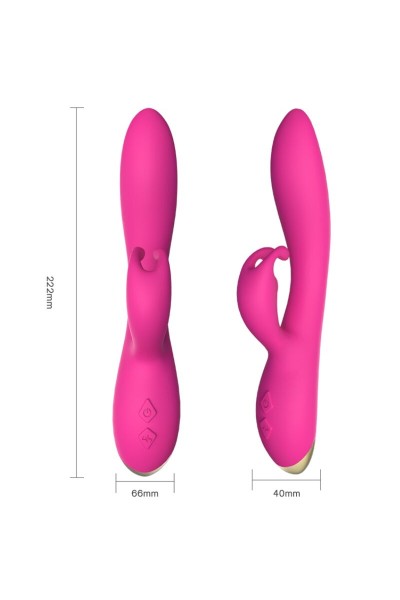 Vibratore rabbit fucsia ARMONY - foto 1 di 6