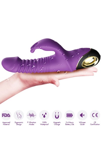 Dildo vibratore rabbit Armony - foto 4 di 5