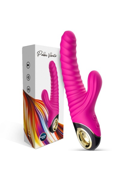 Vibratore silicone fucsia ARMONY - foto 5 di 5