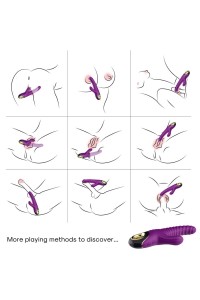 Vibratore ARMONY Eternity in silicone viola - foto 2 di 5