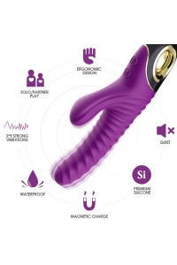 Vibratore ARMONY Eternity in silicone viola - foto 3 di 5