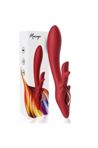 Vibratore Rabbit Curved Rosso ARMONY - foto 5 di 5