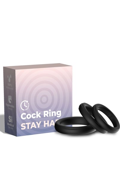 Anello per pene ARMONY - Triple Silicone Ring Luminous - foto 1 di 5