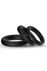 Anello per pene ARMONY - Triple Silicone Ring Luminous - foto 3 di 5