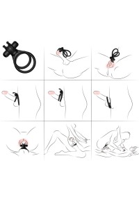 Anello vibrante doppio ARMONY per coppie Rabbit - foto 4 di 4