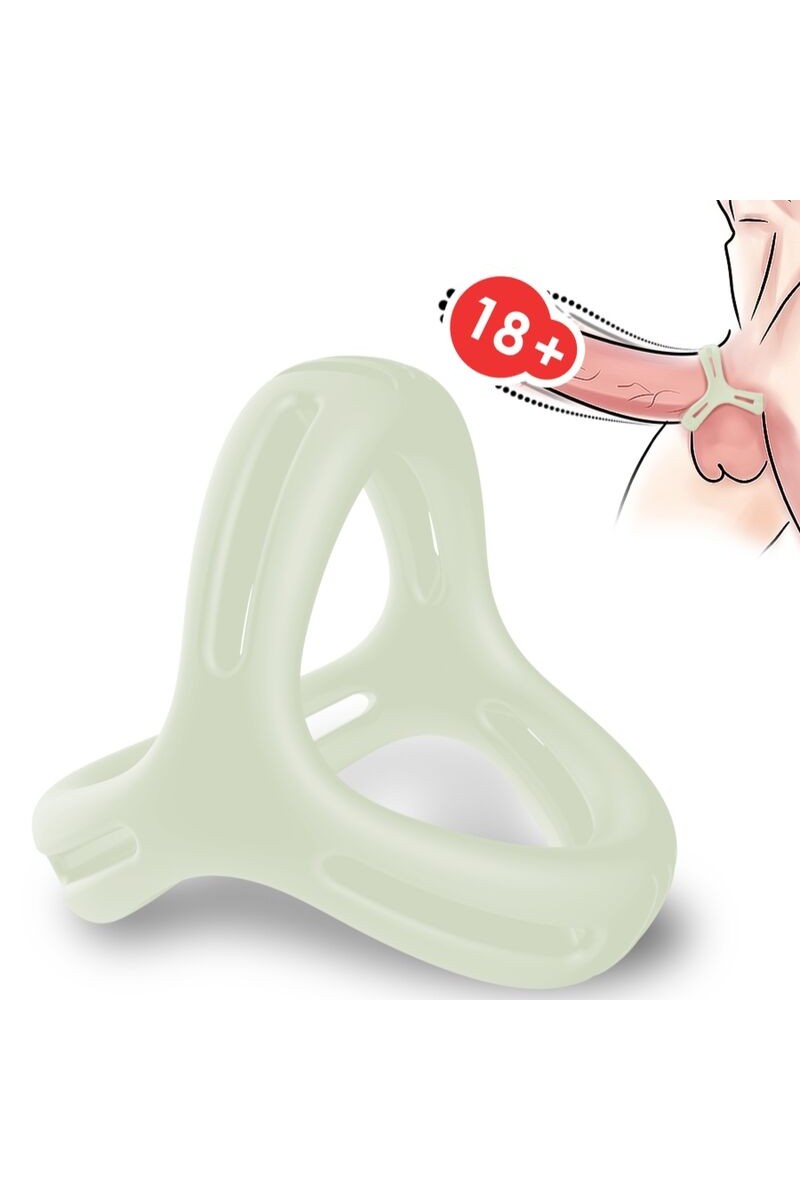 Anello per pene ARMONY X-RING Multiposizione Luminous - foto 1 di 3
