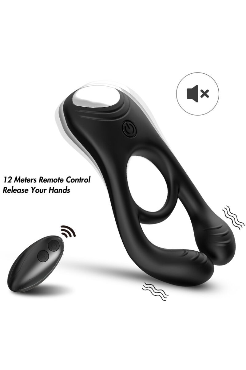 Anello vibrante doppio Armony Veyron per coppie con telecomando - foto 1 di 4
