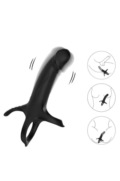 Anello per pene con vibratore e telecomando ARMONY - foto 2 di 4