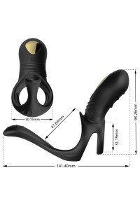 Anello vibrante Joy per coppie e plug anale ARMONY - foto 3 di 4