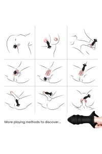 Vibratore e plug anale ARMONY KYLIN con telecomando - foto 2 di 5
