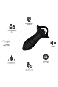 Vibratore e plug anale ARMONY KYLIN con telecomando - foto 3 di 5