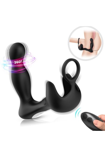 Vibratore anale e stimolatore testicoli ARMONY con controllo remoto - foto 1 di 3