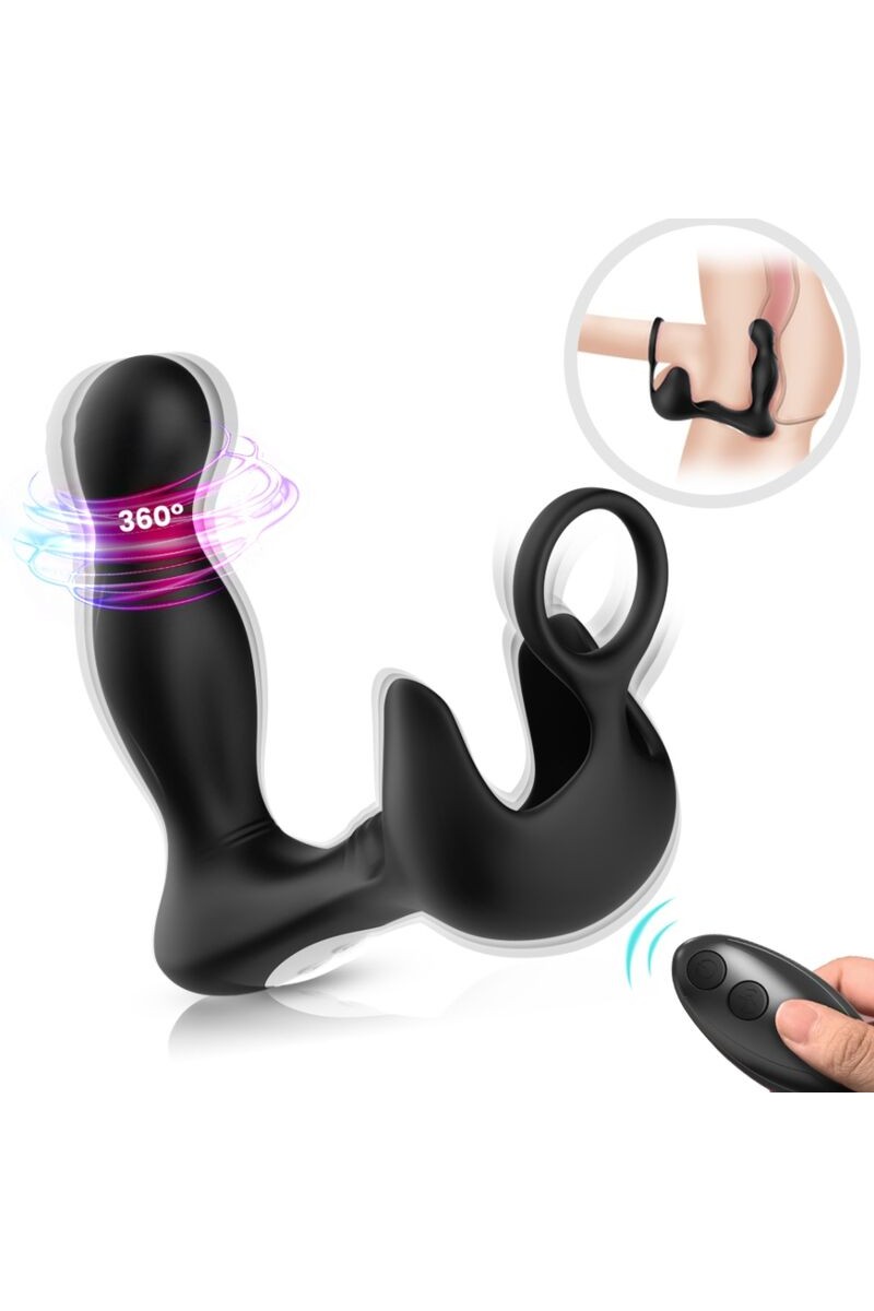 Vibratore anale e stimolatore testicoli ARMONY con controllo remoto - foto 1 di 3