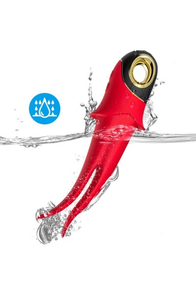Vibratore doppio ARMONY - Shadow Teasing Rosso - foto 4 di 6