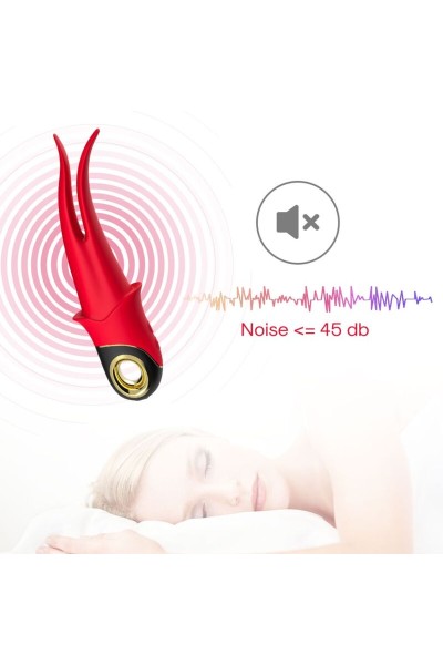 Vibratore doppio ARMONY - Shadow Teasing Rosso - foto 5 di 6