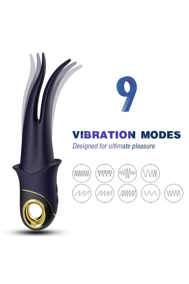 Vibratore doppio ARMONY - Shadow Teasing Blu - foto 1 di 6