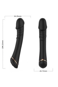 Dildo vibrante in silicone Nero ARMONY - foto 1 di 4