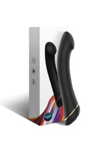 Vibratore ARMONY testa piatta silicone nero - foto 4 di 4
