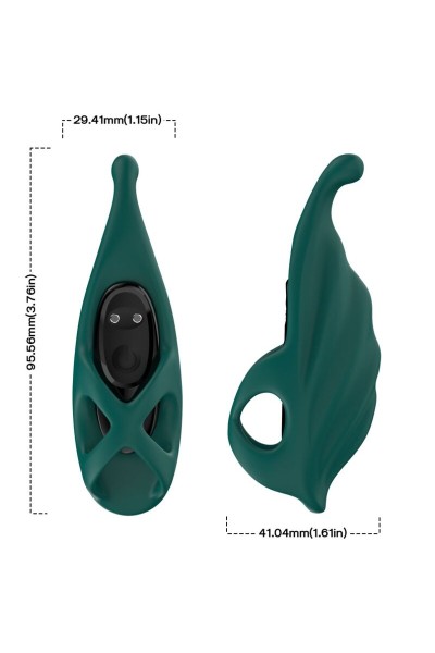 Stimolatore e vibratore ARMONY verde - foto 4 di 5