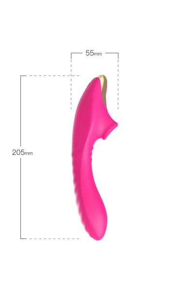 Succhiotto clitorideo ARMONY Dudu Fucsia - foto 3 di 4