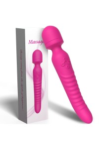 Massaggiatore e vibratore ARMONY effetto caldo Fucsia - foto 4 di 4