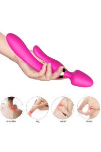 Massaggiatore e vibratore rabbit Fucsia ARMONY - foto 2 di 4