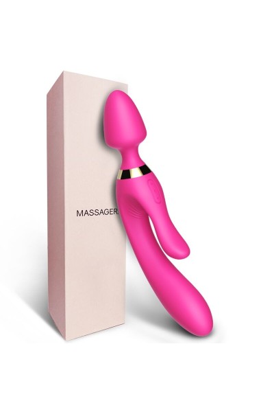 Massaggiatore e vibratore rabbit Fucsia ARMONY - foto 4 di 4