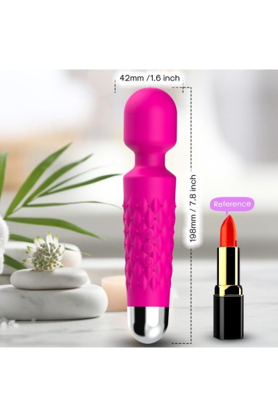 Massaggiatore e vibratore ARMONY con testa super flessibile Fucsia - foto 2 di 4