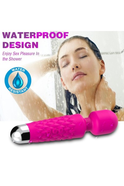 Massaggiatore e vibratore ARMONY con testa super flessibile Fucsia - foto 3 di 4
