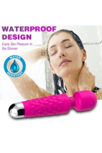 Massaggiatore e vibratore ARMONY con testa super flessibile Fucsia - foto 3 di 4