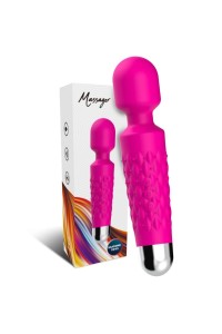Massaggiatore e vibratore ARMONY con testa super flessibile Fucsia - foto 4 di 4