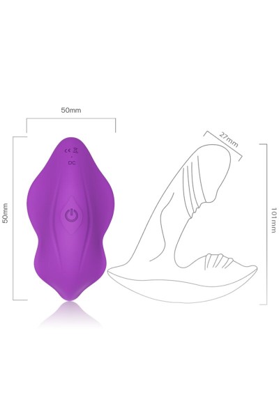 Vibratore introduttivo Armony con telecomando viola - foto 2 di 4