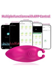 Mutandine vibranti G-spot fucsia ARMONY - foto 5 di 7