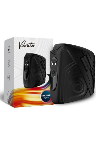 Masturbatore e vibratore nero ARMONY - foto 4 di 4