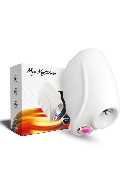 Masturbatore e vibratore trasparente ARMONY - foto 1 di 3