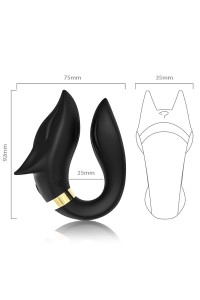 Vibratore per coppie ARMONY con telecomando Nero - foto 3 di 4