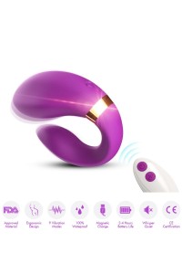 Vibratore per coppie ARMONY - CRESCENT con telecomando - foto 1 di 4
