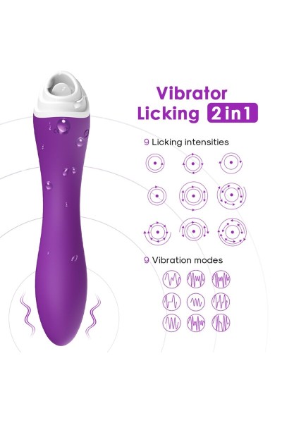 Dispositivo di suzione clitoridea e vibratore ARMONY Fairyland - foto 2 di 5