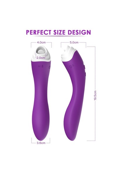 Dispositivo di suzione clitoridea e vibratore ARMONY Fairyland - foto 4 di 5
