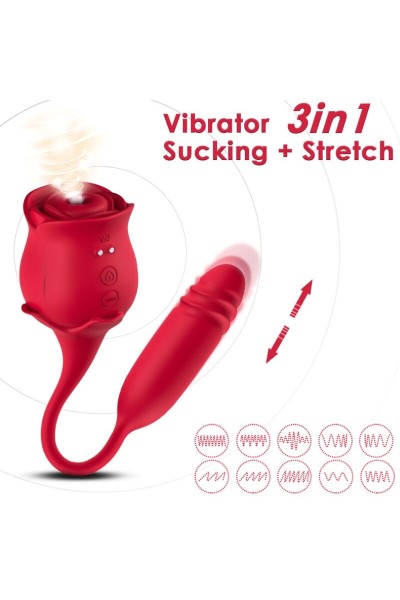 Succhietto e vibratore ARMONY Roseknigth - foto 2 di 5