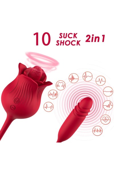 Dispositivo di aspirazione clitoridea ARMONY - Roselip Licking Vibrating Clit & Vibrator - foto 2 di 5