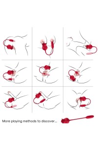 Dispositivo di aspirazione clitoridea ARMONY - Roselip Licking Vibrating Clit & Vibrator - foto 5 di 5