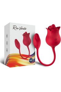 Stimolatore clitorideo ARMONY con coda 10 modalità Rosso - foto 5 di 5