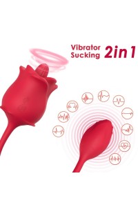 Stimolatore e vibratore ARMONY 2 in 1 con coda rossa - foto 1 di 5