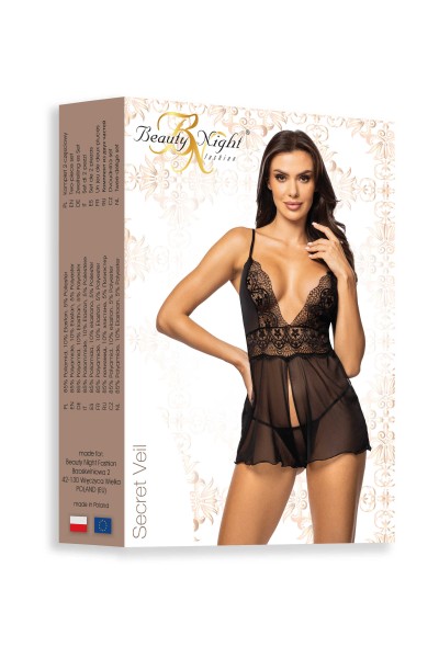 Babydoll e perizoma secre veil