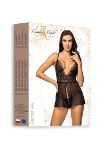 Babydoll e perizoma secre veil